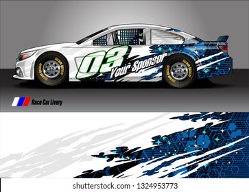 car wrap design. simple lines with abstract background vector concept for vehicle vinyl wrap and automotive decal livery