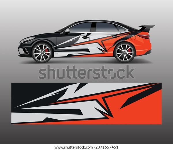 Car wrap design for sport car. Car wrap design
for branding, services,
company.