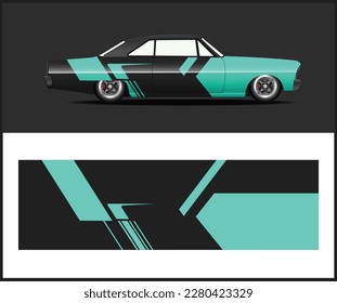 Car Wrap Design Template for Vehicle wrap design