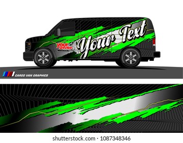 car wrap design vector. abstract splatter with grunge background for vehicle branding