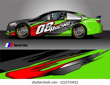 car Wrap design vector. abstract background for vehicle vinyl decals