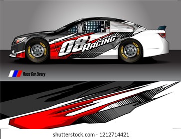 car Wrap design vector. abstract background for vehicle vinyl decals
