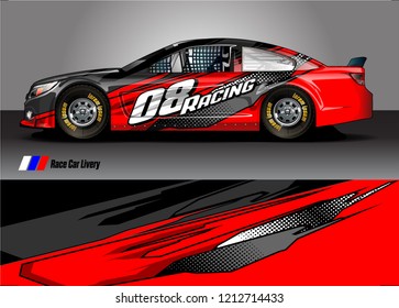 car Wrap design vector. abstract background for vehicle vinyl decals