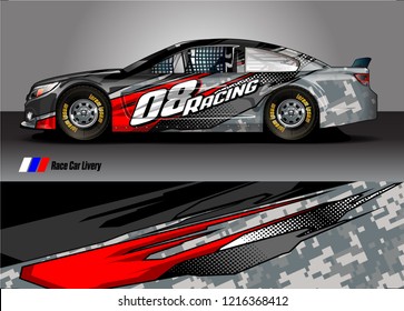 car wrap design vector. abstract background for vehicle vinyl decal