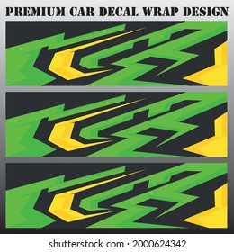 car wrap design vector abstract