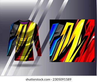 Car wrap design vector. Graphic abstract stripe racing background kit designs for wrap vehicle race car rally adventure and livery