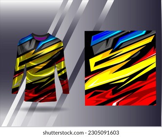 Car wrap design vector. Graphic abstract stripe racing background kit designs for wrap vehicle race car rally adventure and livery
