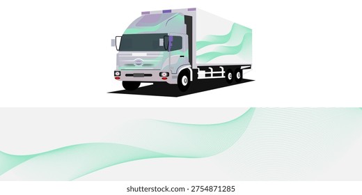 Car wrap design vector. Car livery abstract decal with black, white, blue colour. Sticker Vinyl template. Suitable for racing, rally, drfit, sport car, truck, or daily use car