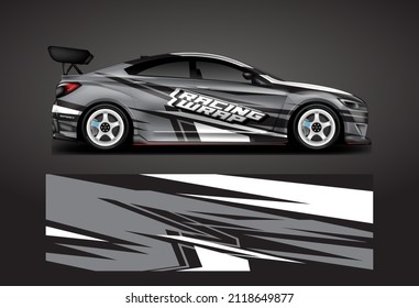 Car Wrap Design Vector Print