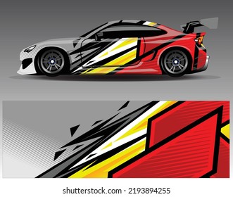 Cordón de diseño vectorial, camionera y camioneta de carga. Diseño gráfico abstracto del fondo de carreras de bandas para vehículos, carreras, carreras, aventuras y carreras de coches