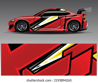 Cordón de diseño vectorial, camionera y camioneta de carga. Diseño gráfico abstracto del fondo de carreras de bandas para vehículos, carreras, carreras, aventuras y carreras de coches