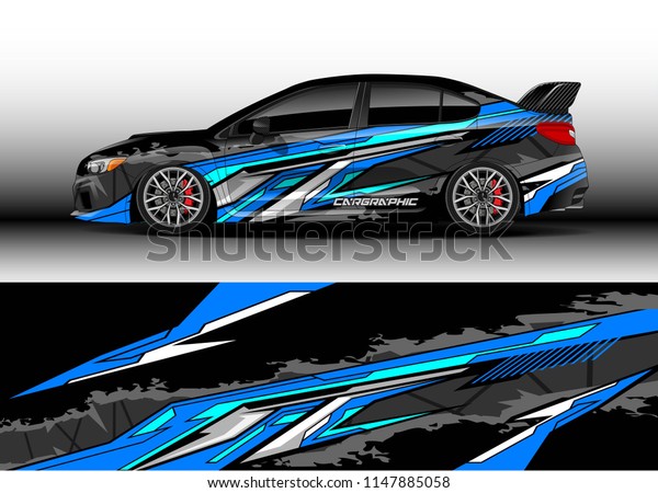 Car wrap design\
vector, truck and cargo van decal. Graphic abstract stripe racing\
background designs for vehicle, rally, race, advertisement,\
adventure and livery car.