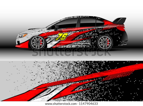 Car wrap\
design vector, truck and cargo van decal. Graphic abstract stripe\
racing background designs for vehicle, rally, race, advertisement,\
adventure and livery\
car.\
