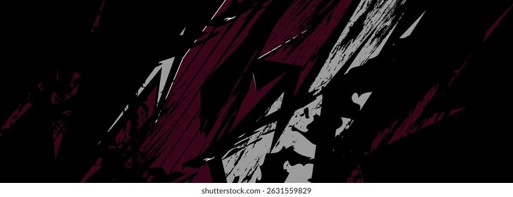 Car wrap design vector.Graphic abstract stripe racing background designs for vehicle, rally, race, adventure and car racing livery