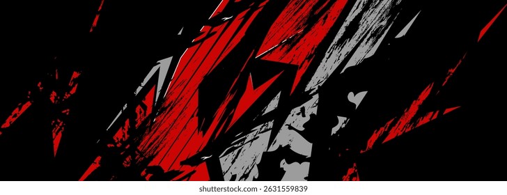 Car wrap design vector.Graphic abstract stripe racing background designs for vehicle, rally, race, adventure and car racing livery