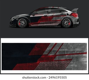  
 	
Car wrap design vinyl sticker design concept for Vehicle wrap graphics