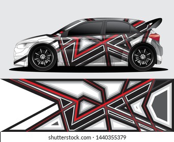 car wrap designs  for company with abstract grunge background for vehicle branding