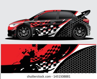 car wrap designs  for company with abstract grunge background for vehicle branding