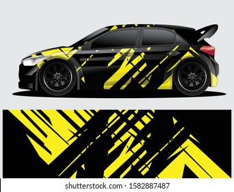 car wrap designs  for company with abstract grunge background for vehicle branding