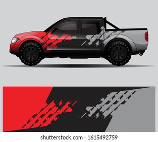 car wrap designs  for company with abstract grunge background for vehicle branding