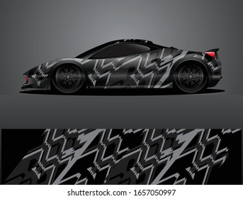 car wrap designs  for company with abstract grunge background for vehicle branding