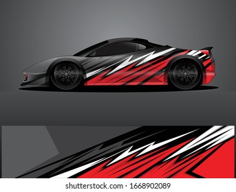 car wrap designs  for company with abstract grunge background for vehicle branding