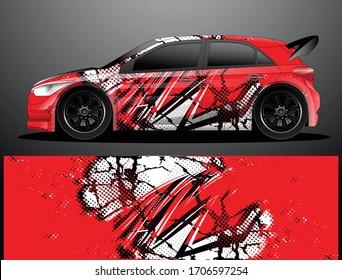 car wrap designs  for company with abstract grunge background for vehicle branding