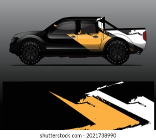 car wrap designs  for company with abstract grunge background for vehicle branding