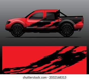 car wrap designs  for company with abstract grunge background for vehicle branding