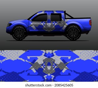 car wrap designs  for company with abstract grunge background for vehicle branding