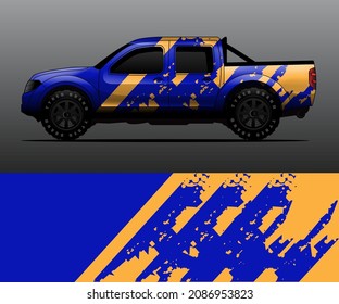 car wrap designs  for company with abstract grunge background for vehicle branding