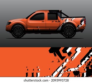 car wrap designs  for company with abstract grunge background for vehicle branding