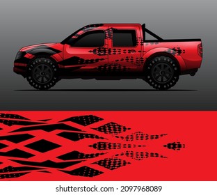 car wrap designs  for company with abstract grunge background for vehicle branding
