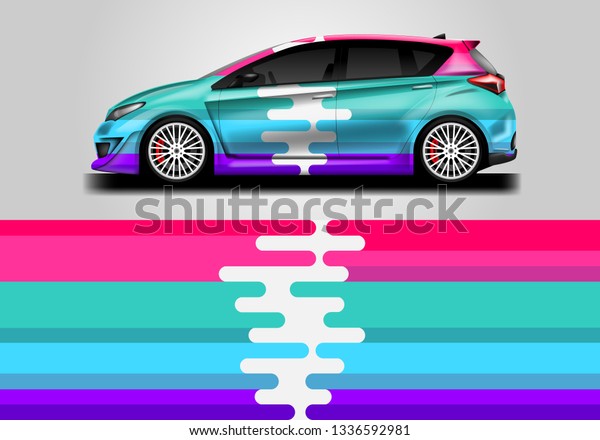 Car wrap designs for\
company vector