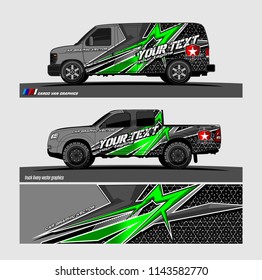 Car wrap designs vector. modern abstract stripe background for branding and vehicle livery 
