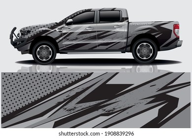 Car wrap graphic racing abstract background for wrap and vinyl sticker