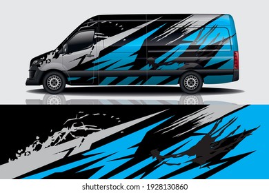 Car wrap graphic racing abstract background for wrap and vinyl sticker