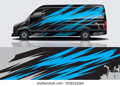 Car wrap graphic racing abstract background for wrap and vinyl sticker