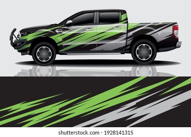 Car wrap graphic racing abstract background for wrap and vinyl sticker