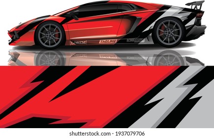 Abstrakter Car-Wrap-Hintergrund für Wrap und Vinyl-Aufkleber
