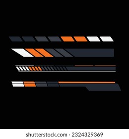 Car wrap graphic racing abstract background for wrap and vinyl sticker
