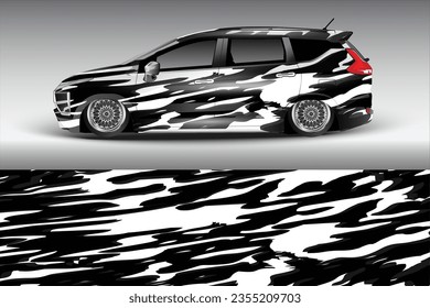 Abstrakter Car-Wrap-Hintergrund für Wrap und Vinyl-Aufkleber