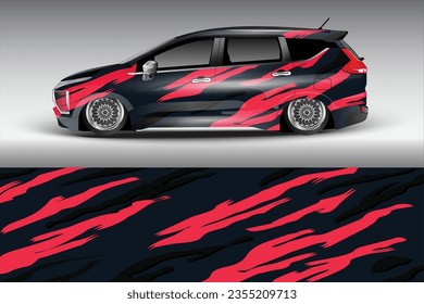 Abstrakter Car-Wrap-Hintergrund für Wrap und Vinyl-Aufkleber