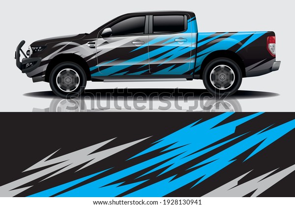 Car wrap graphic racing abstract background for\
wrap and vinyl sticker