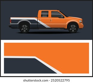 Car wrap graphic racing great abstract background