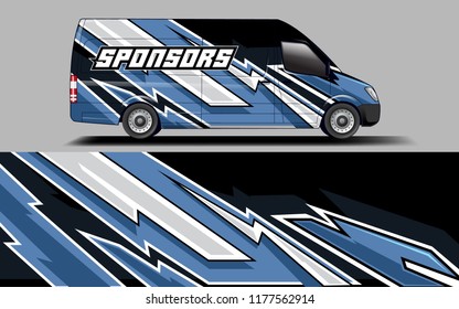 Car wrap graphic racing grey background for wrap and vinyl sticker