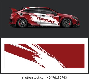 Car wrap graphics for vehicle wrap and vinyl sticker design