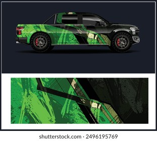 Car wrap graphics for vehicle wrap and vinyl sticker design
