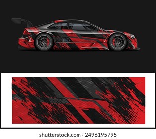 Car wrap graphics for vehicle wrap and vinyl sticker design