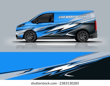 Car wrap livery design for medium van